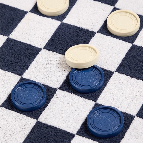 TS Checker Game Towel IN HAND NEW UNOPENED w/tags w/postcards - Picture 9 of 10